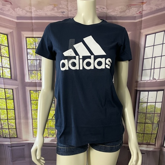 Adidas Women Basic Bos Tee  Short sleeves  T-shirt XS - Picture 6 of 7